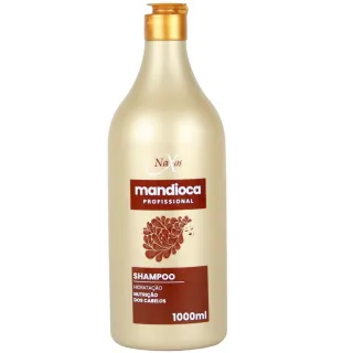 Naxos Kit Capilar Mandioca Shampoo e Condicionador 1 Litro - Tratamento Completo - Único