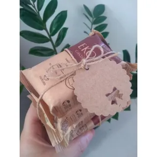 Unidade individual de 100g do sabonete cremoso Natura Ekos - Buriti