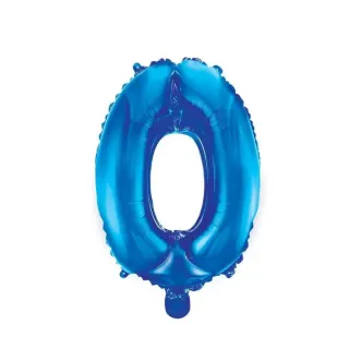 Números Metalizados Balão Azul 18 Pol - Casamento/Aniversário/Festa - 8