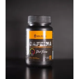 Soldiers Nutrition - Cafeína 200mg - Termogênico Puro - 60 Caps - Único