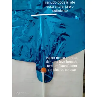 Decoração Balão Metalizada Rose Gold Número 18 - 45cm - 5