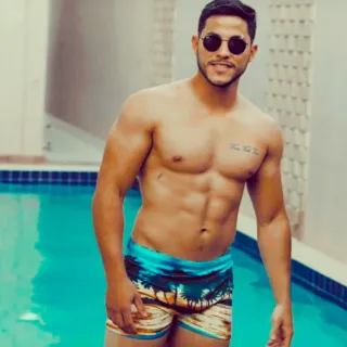 Confortável Sunga Boxer Masculina de Verão com Tecido Ultra Fino e Forro - Raryel - VERÃO