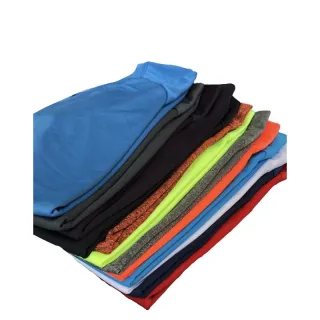 Academia Masculina Dry Fit Camiseta - Preto mescla