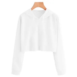 Envio imediato! Moletom feminino cropped estampado de alta qualidade - Lilás