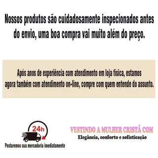 Moda Evangélica: Saia Jardineira Jeans com Elastano Premium - GG/40