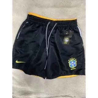 Calção Masculino Treino Time Brasil Bermuda Tactel Futebol - Azul Royal