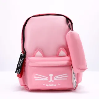 Moda Fashion Mochila Feminina Nylon Impermeável - Verde Escuro