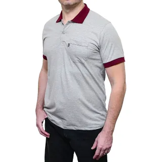 Camisa Polo Algodão Mescla Bolso Waterloo Tora Bora - MESCLA