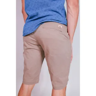 Brim Sarja Bermuda Esporte Fino Masculina - Modelo com Bolso Embutido - Vinho