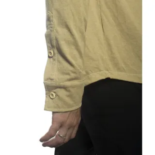 Moda Sustentável: Camisa Masculina Manga Longa Slim para Homem Moderno - MESCLA