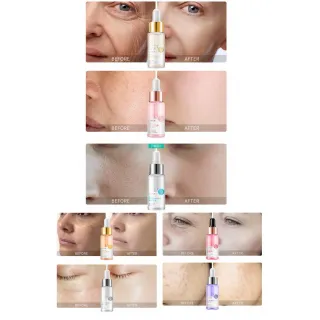 Sérum Facial Natural LAIKOU - Sakura, Snail Gold, Ácido Hialurônico, Vitamina C - Sakura Serum