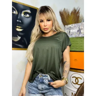 Moda Comportada Feminina Blusa Carioca Mullet Alongada Evangelica - Pink