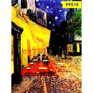 Pinturas Famosas Placas Decorativas - 20 modelos - PFE01