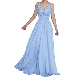 Vestido Multiformas Infinity Longo de Festa - Modelo 238 - Terracota