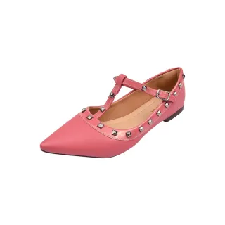 Moda Namoratta Sapatilha Feminina Spikes Bico Fino