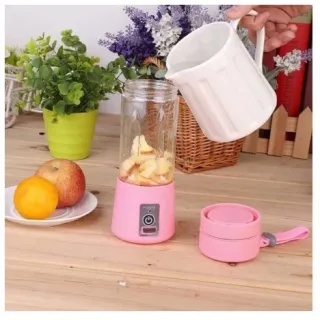 MEGA OFERTA: Liquidificador Portátil Shake Take Recarregável - Mini Juice Cup 6 Lâminas - ALEATÓRIO F