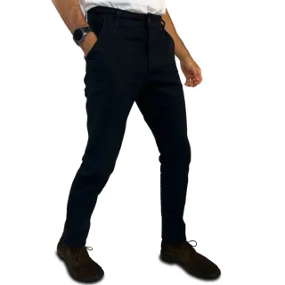 Kit Social Slim Masculino: 2 Calças de Alfaiataria Esporte Fino com Bolso Embutido - 1 PRETA + 1 CAQUI