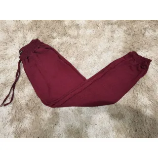 Leve e confortável calça pantalona feminina Duna e Viscolinho lisa - Duna azul royal com elastico