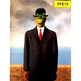 Pinturas Famosas Placas Decorativas - 20 modelos - PFE01