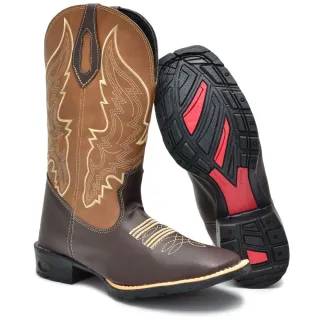 Quadriculada Unissex Bota Texana Masculina ASA NORMAL 33 ao 44 - 34