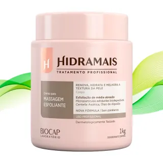 Kit Exclusivo Esfoliante Hidramais 1kg + Drenagem Linfática 1kg - Hidramais - Único