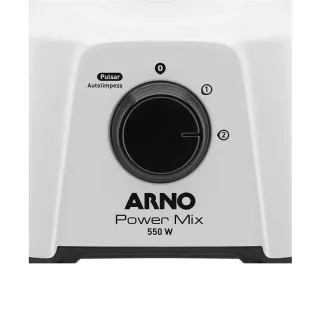 Liquidificador Arno Power Mix Branco 550W 2L 2 Velocidades - 127v