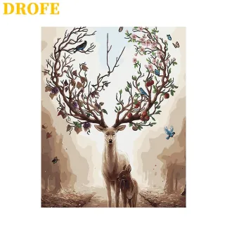 Pintura Por Números Sem Moldura - Coleção De Cerveja - 91