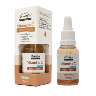 30ml Sérum Facial Face Beautiful - 5 Opções - Vitamina C