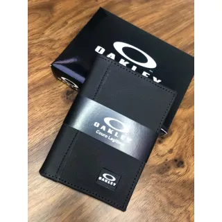 Carteira Masculina Varias Marcas Couro Legitimo RG-CNH - OKLY PRETA CARIMBO