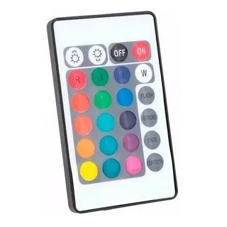 Controle Bivolt Refletor Led Smd 100w Rgb Holofote - Único