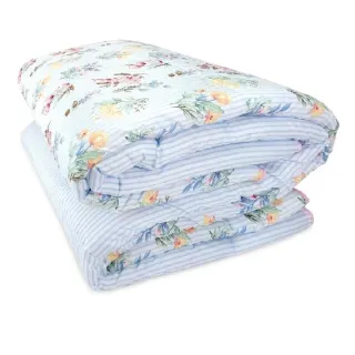 5 Peças Kit Dupla Face Edredom Casal - Promoção Raryel - Dupla Face Estampado Floral