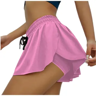 Saia casual fitness curta para passeio - Verde Limão