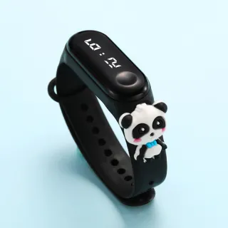 Relógio Eletrônico Infantil Resistente à Água com LED e Desenho - 17