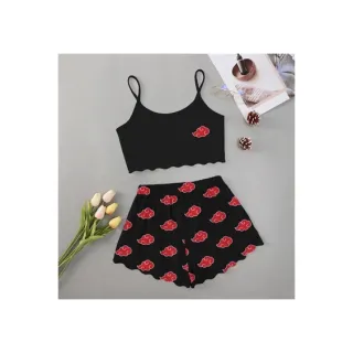 Moda verão: Pijama feminino personagens adulto - Roupa de dormir baby Doll - M15