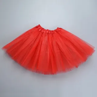 Saia Bailarina Tule Tutu para Festa Fantasia Carnaval - 40cm - Verde Claro