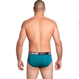 Cueca Básica Machão Slip Elástico Exposto - Microfibra 207 - Branco