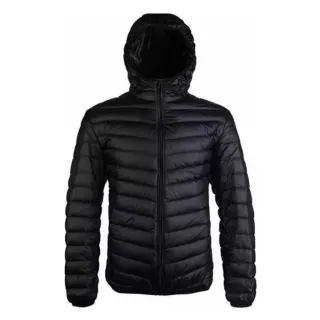 Jaqueta Puffer Masculina de Nylon Corta Vento Reforçada - P (LIsa)