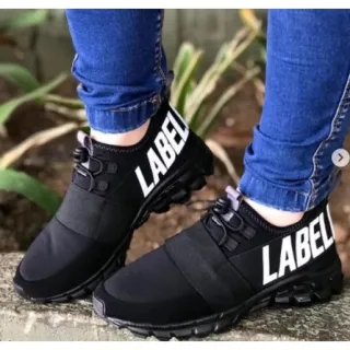 Pronta Entrega Tênis Bela Mafia Saturn Unisexx Feminino Masculino - PRETO/NUDE *Neo adds