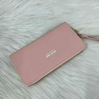 Coleção Deluxe: Carteira Feminina com Zíper e 1 Compartimento - VERDE814