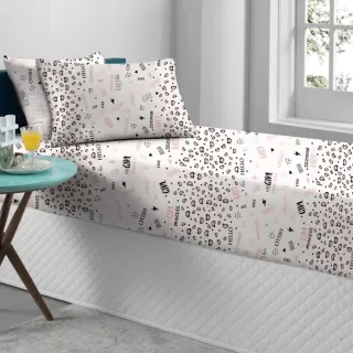 Lençol Infantil Solteiro em Malha com Elástico - Jogo de Cama Antialérgico - Algodão - Super Game