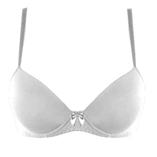 Atacado Sutiã Básico Dia-A-Dia com Bojo em Microfibra Lisa - Rosa / Rosê