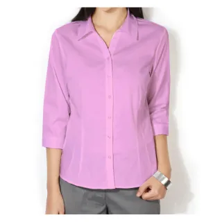 Uniforme Camisete Social Feminina Manga 3/4 - Promocional - Vermelho