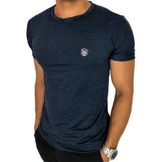 Moda Fitness Masculina: Kit com 4 Camisetas Dry Fit Manga Curta - Vermelho,Verde,Azul,Cinza