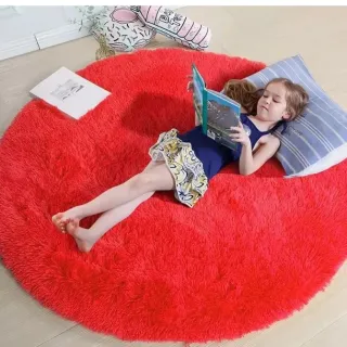 Tapete Redondo Colorido Tie Dye 1,3 M - Tiffany