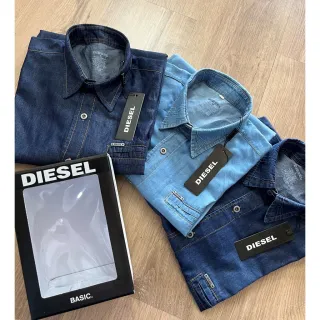 Premium Manga Curta Social Jeans Camisa - JEANS DESTROID