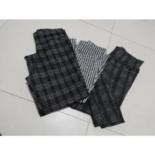 Cintura Alta Legging Xadrez: Modelagem Confortável e Estilosa - Rose