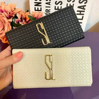 Bolsa de Mão e Necessaire Maquiagem Santa Lolla/ Carteira Feminina - ROSE CARTEIRA SL