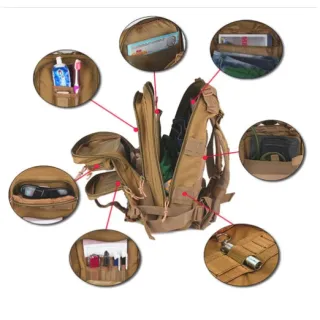 Militar Assault Camping Mochila Pubg Free Fire - Verde