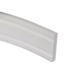Boiserie ripado flexível autocolante Eva 5cm - Rodapé roda pe (valor por metro) - Único