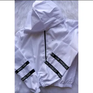 Blusa Feminina Corta Vento com Capuz em Tactel - Rosa